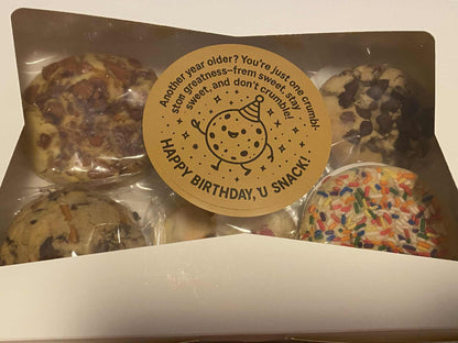 Happy Birthday u Snack 6 Pack