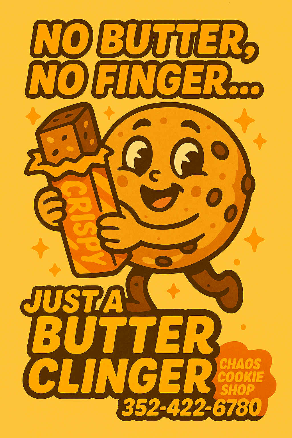 No Butter, No Finger... Just a Butter Clinger